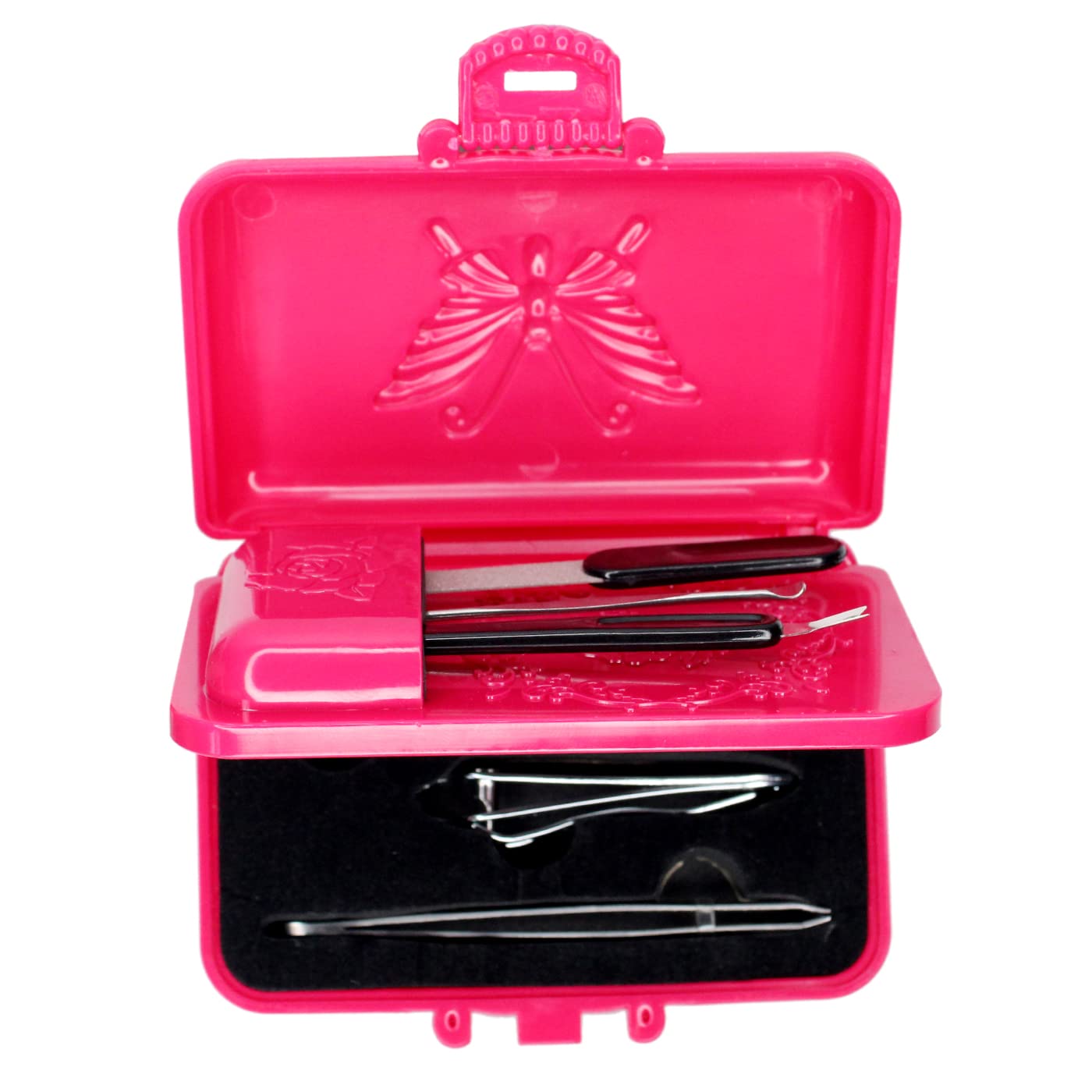 Portable Nail Manicure Kit for Women - Professional Salon & Home Manicure Set with Essential Tools | Perfect for Travel, Gifts & DIY Nail Care