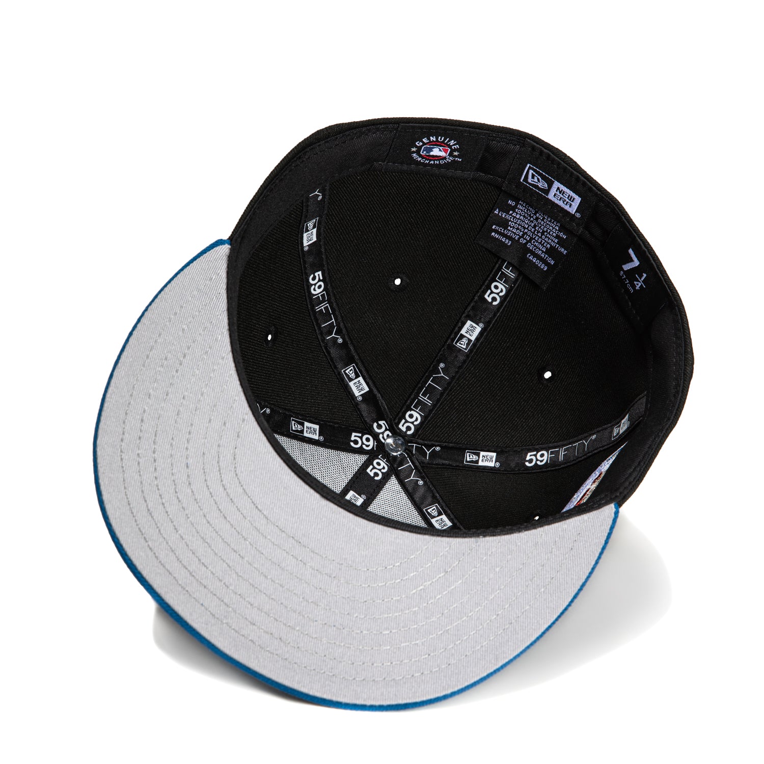 New Era 59Fifty Los Angeles Dodgers Shohei Ohtani Patch Hat - Black, Indigo & Metallic Gold | Official MLB Baseball Cap for Men & Women | Perfect for Games, Collecting & Streetwear Fashion