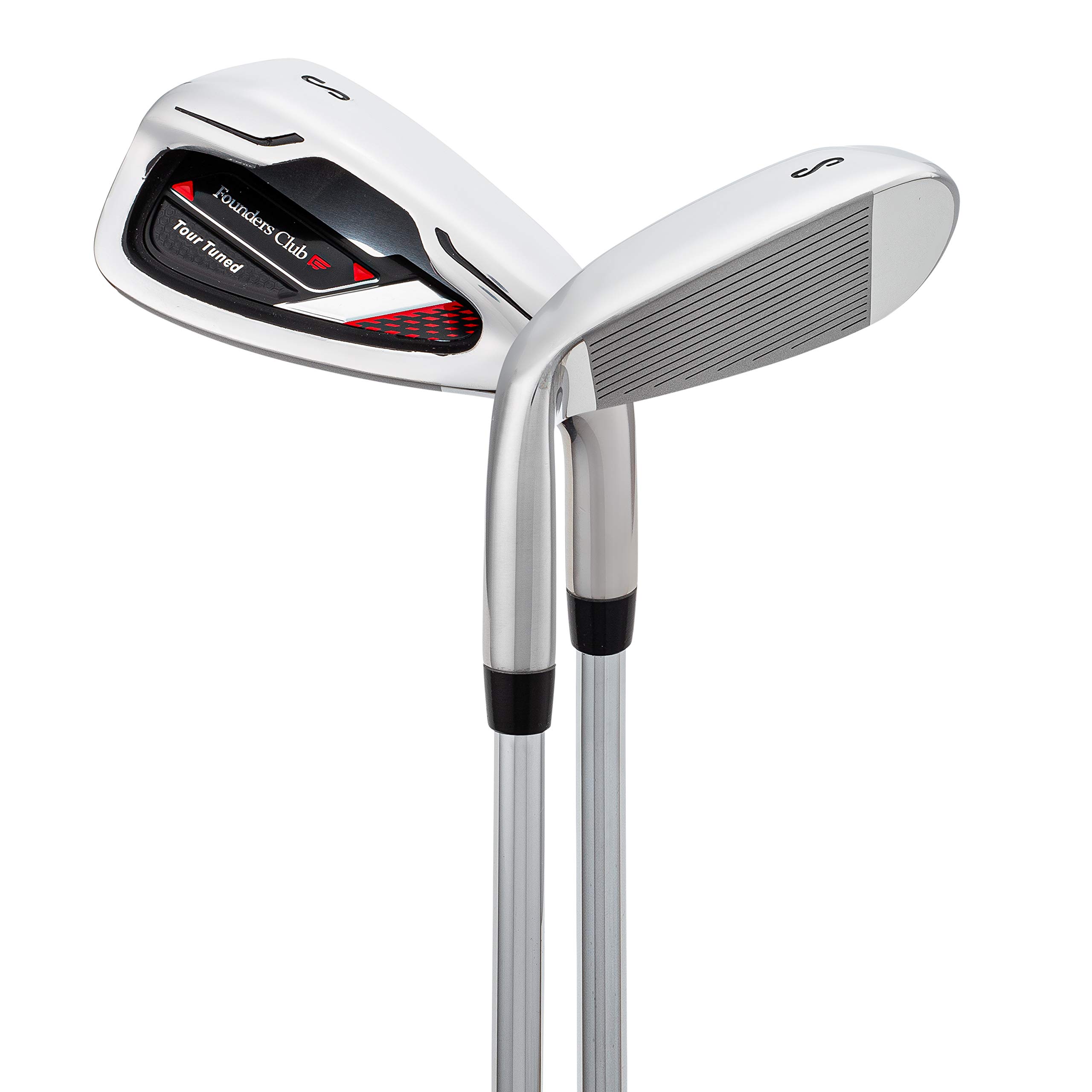 Founders Club Tour Tuned Men's Complete Golf Club Set with Stand Bag - Premium Golf Equipment for Beginners & Intermediate Players | Perfect for Driving Range, Course Play & Tournament Practice