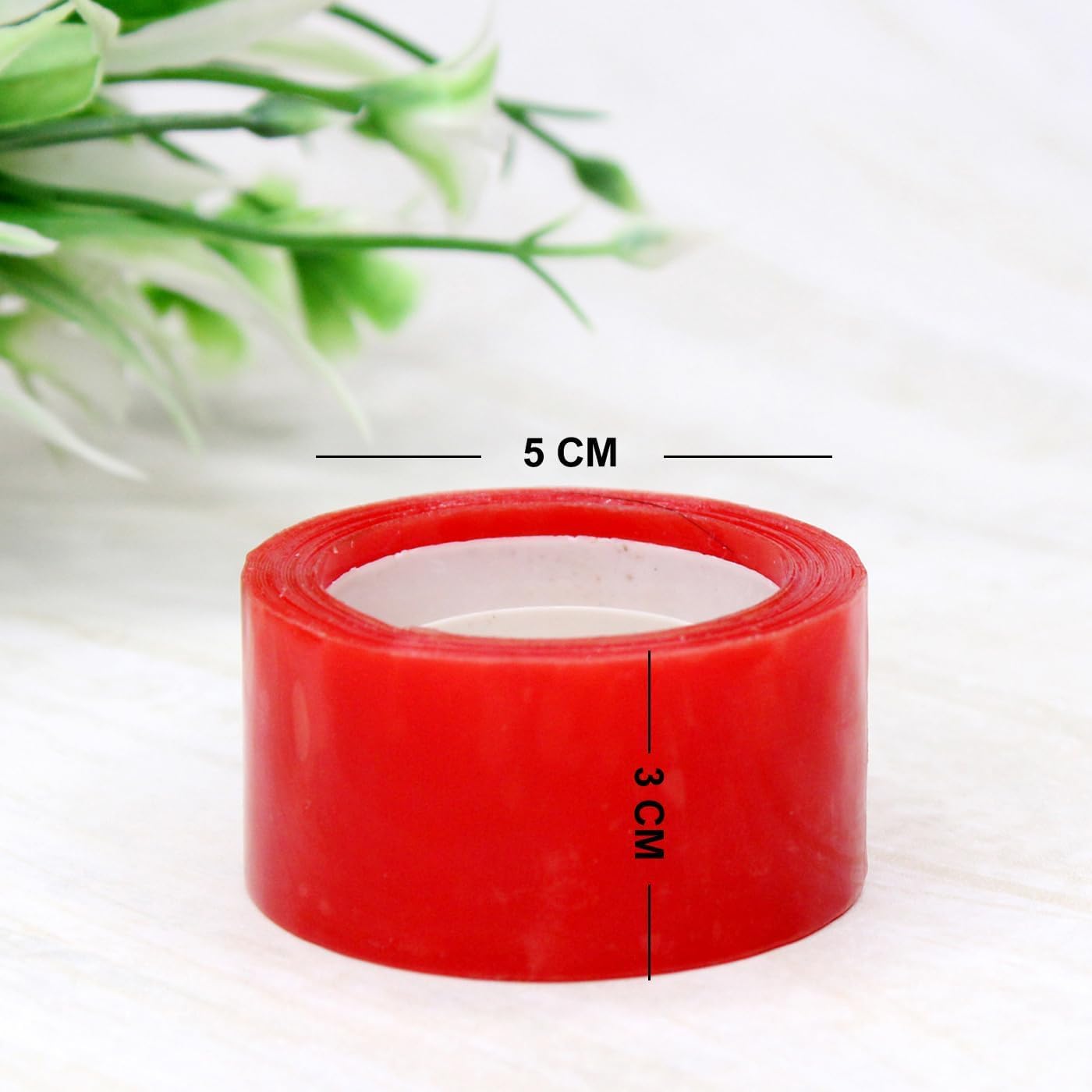 Double Sided Transparent Hair Tape for Wigs - Strong Hold Wig Attachment Tape for Men & Women (Pack of 1) - Perfect for Secure Wig Application, Costume Parties & Daily Wear
