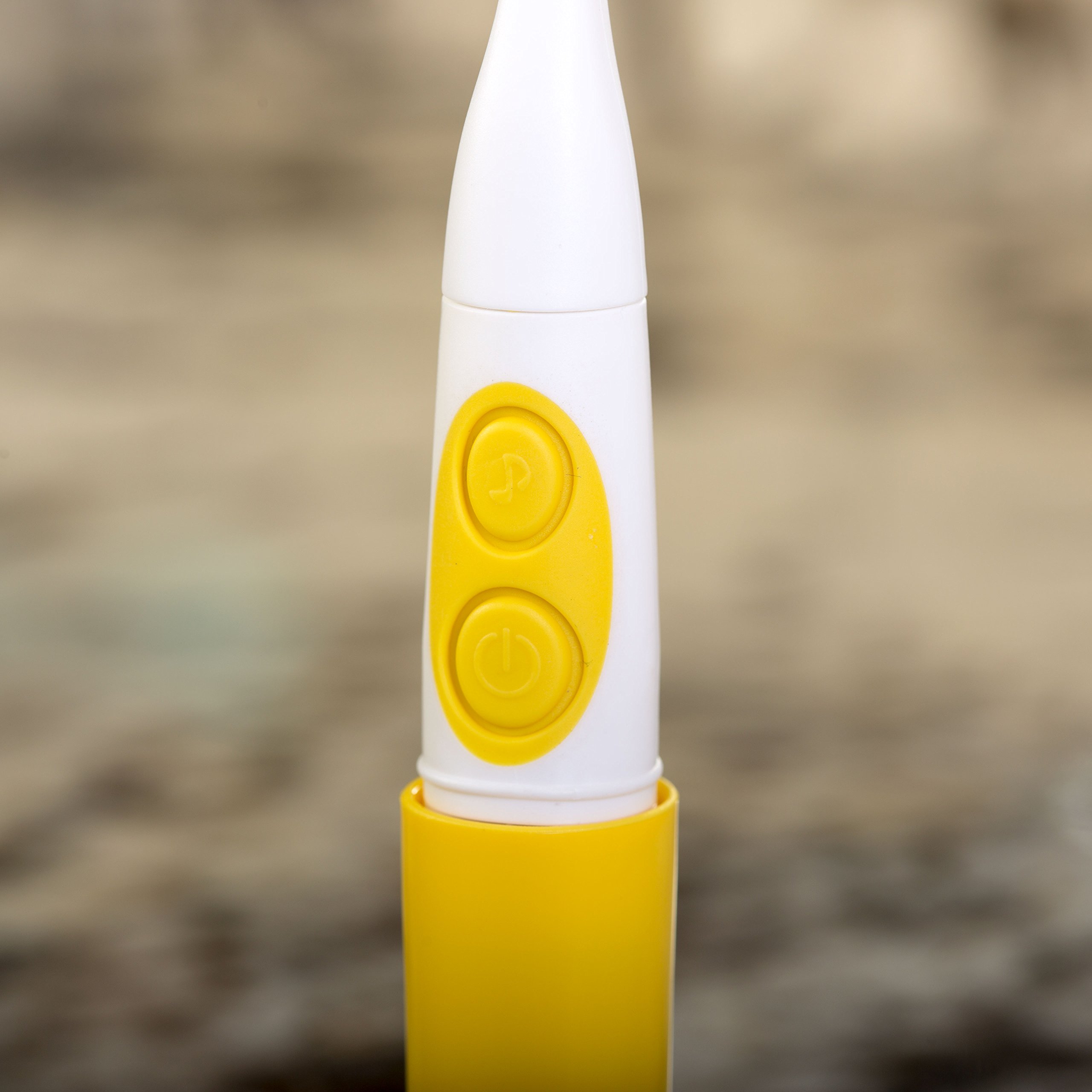 Nuby Electric Corded Toothbrush with Cute Owl Design - Soft Bristles for Kids & Adults - Perfect for Home, Travel & Daily Oral Care
