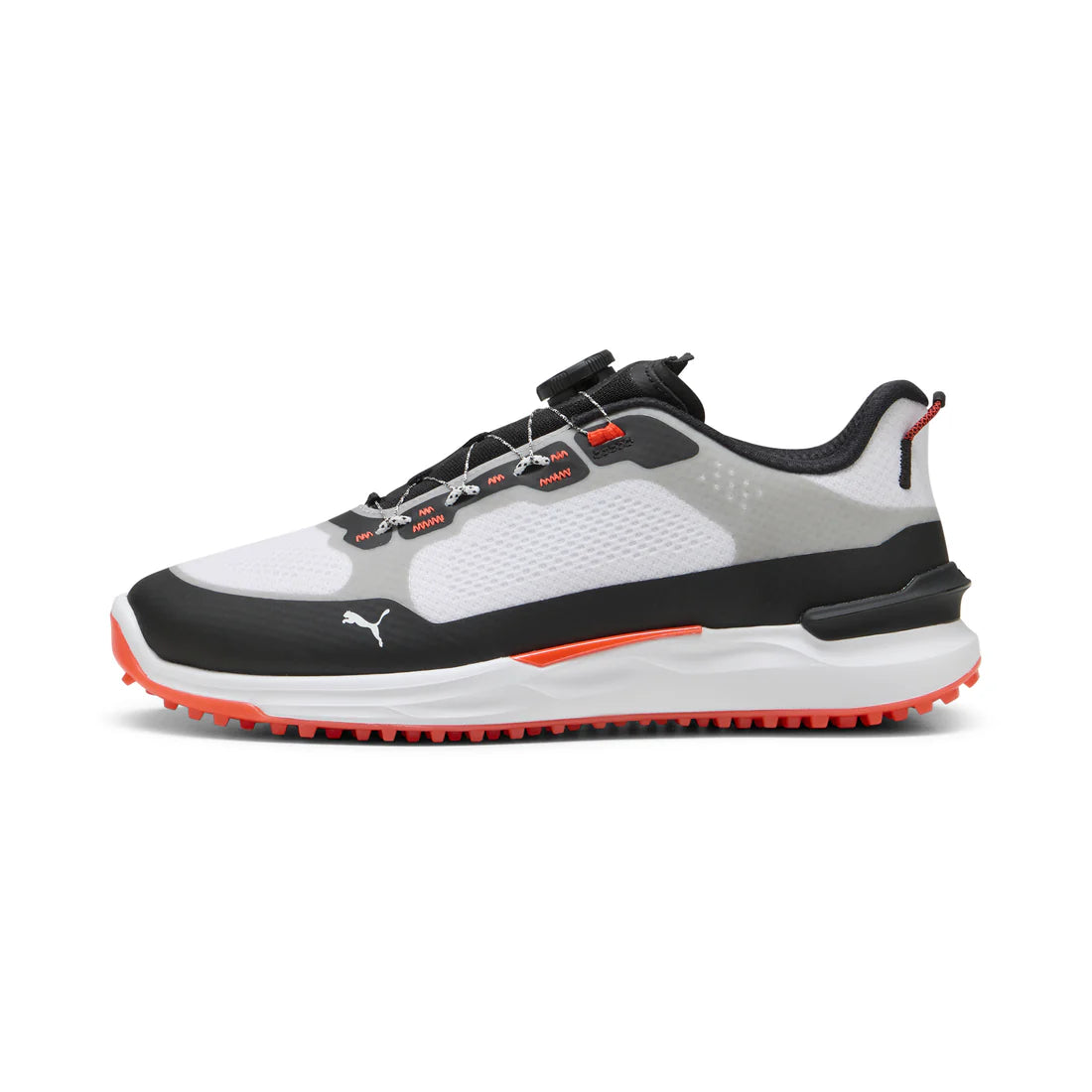 Puma Ignite Elevate 2 Disc Running Shoes for Men - White/Black - Lightweight & Responsive Cushioning - Perfect for Jogging, Gym Workouts & Daily Wear