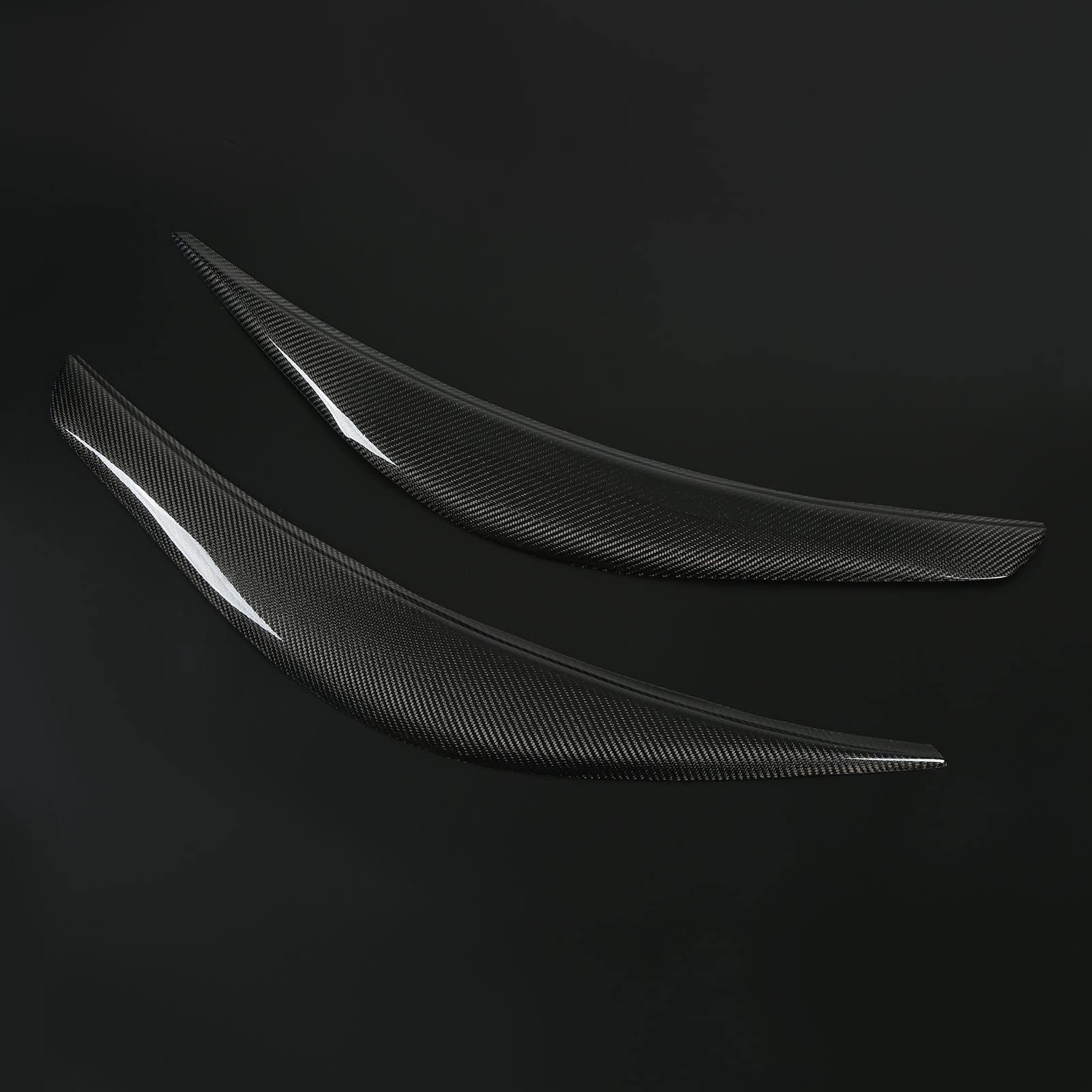 Carbon Fiber Headlight Eyebrow Cover for Hyundai Veloster 2011-2017 - Durable & Stylish Upgrade - Perfect for Car Enthusiasts & Custom Builds
