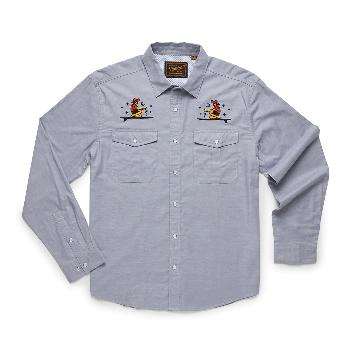 Men's Gaucho Snapshirt - Western Style Button Up Shirt for Cowboy & Rodeo Outfits - Perfect for Country Music Festivals & Ranch Work