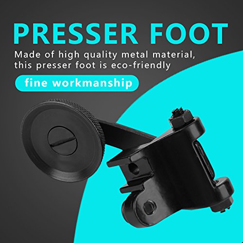 4pcs Roller Foot Plate Feed Sewing Machine Parts - Presser Foot & Spare Accessories for Smooth Fabric Feeding | Perfect for Quilting, Upholstery & Heavy-Duty Sewing Projects