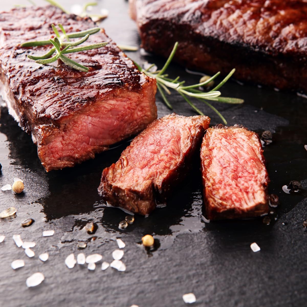 Premium Australian Wagyu Denver Steak 8oz x 4 Pack - High-Quality Grass-Fed Beef for Grilling, BBQ & Special Occasions - Tender & Juicy Gourmet Steaks for Home Chefs