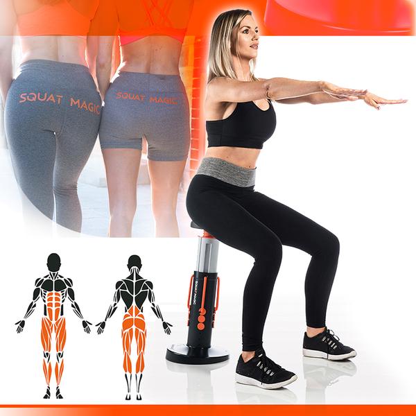 Squat Magic - Portable Squat Assist Device for Home Workouts | Perfect for Squat Exercises, Stretching & Post-Workout Recovery | Ideal for Fitness Enthusiasts & Beginners