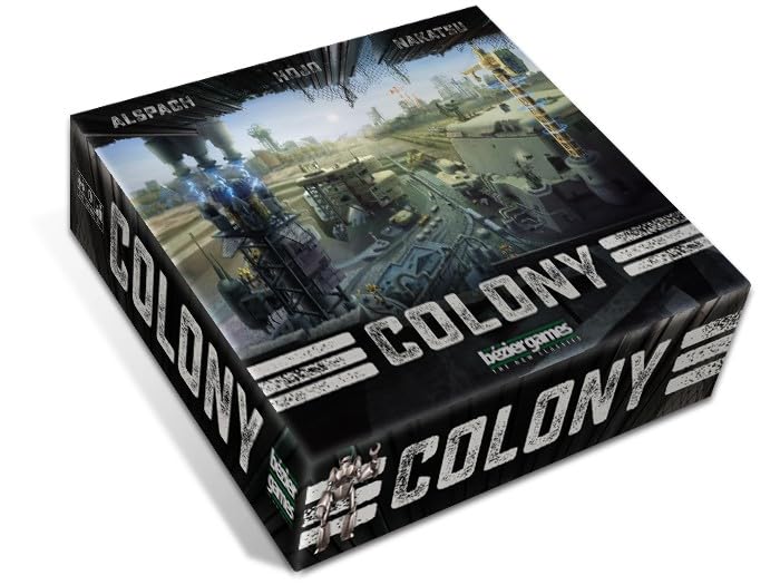 Bezier Games Colony Board Game - Strategic Settlement Building Game for Adults & Families | Perfect for Game Nights & Group Gatherings