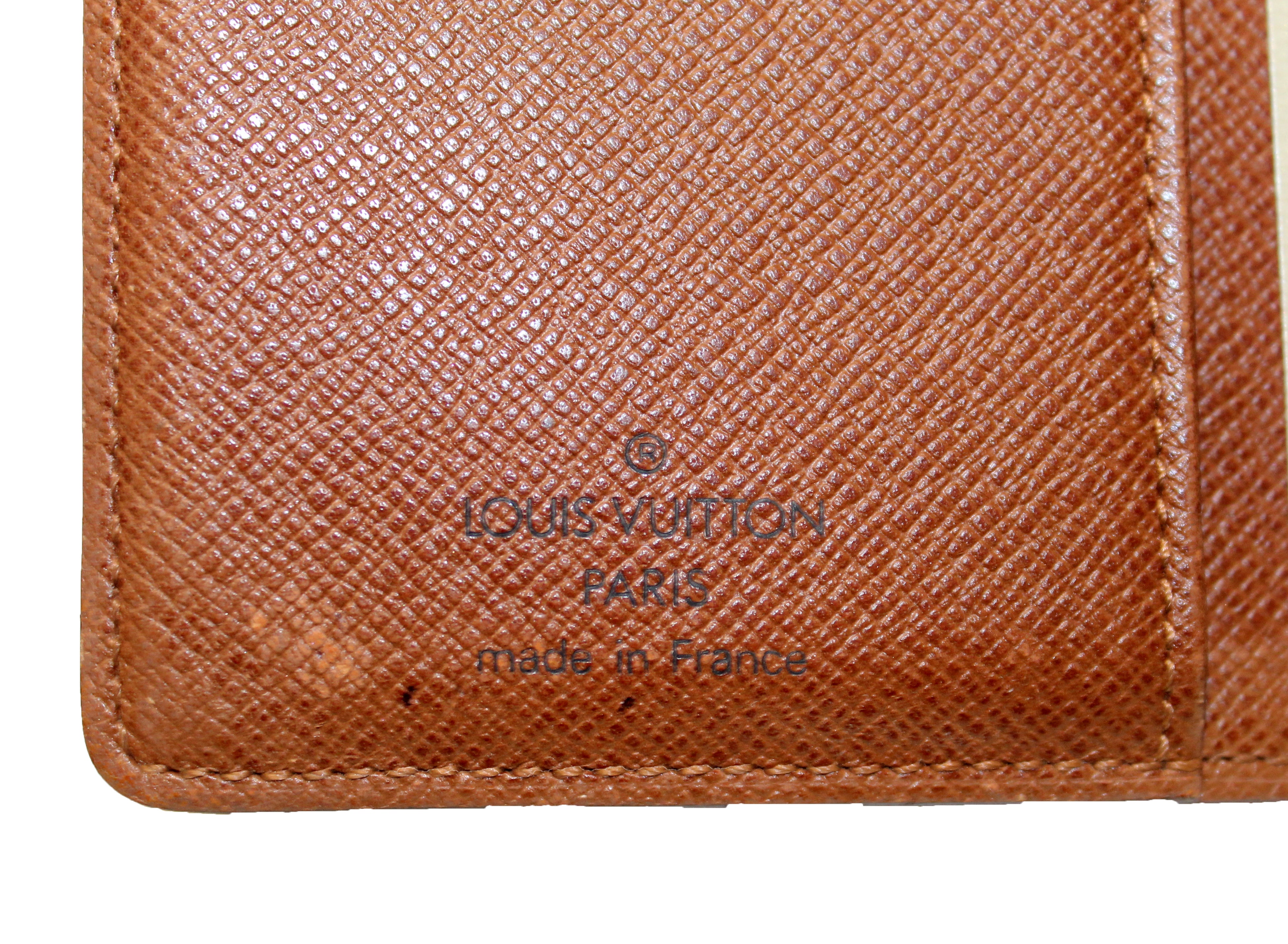 Authentic Louis Vuitton Monogram Canvas Small Ring Agenda Cover - Luxury Organizer for Business, Travel & Daily Use | Perfect for Planners, Notebooks & Journals