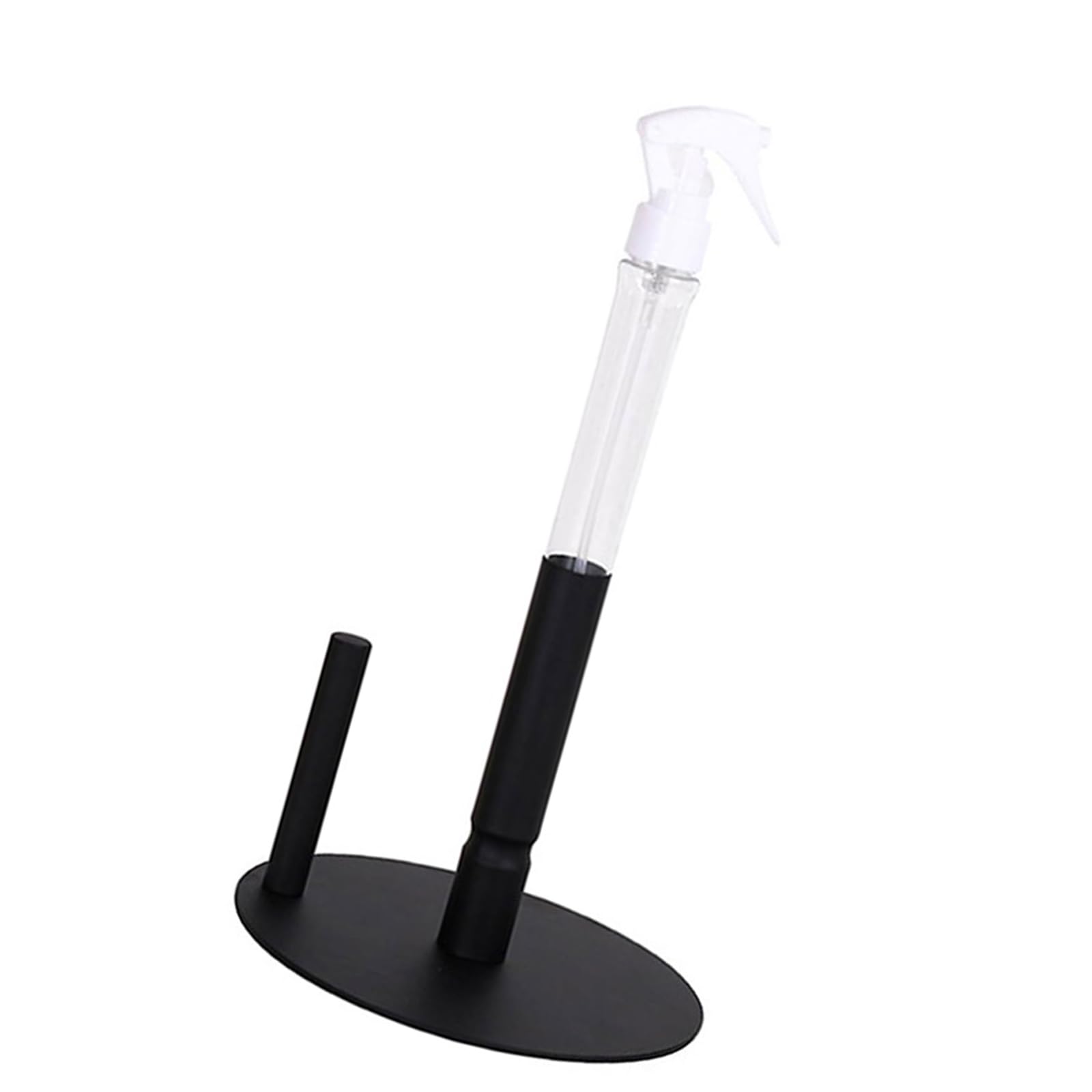 Easy to Install Wall Mount Paper Towel Holder & Bottle Rack - Space Saving Kitchen Organizer for Countertop or Cabinet (Perfect for Small Kitchens & RVs)