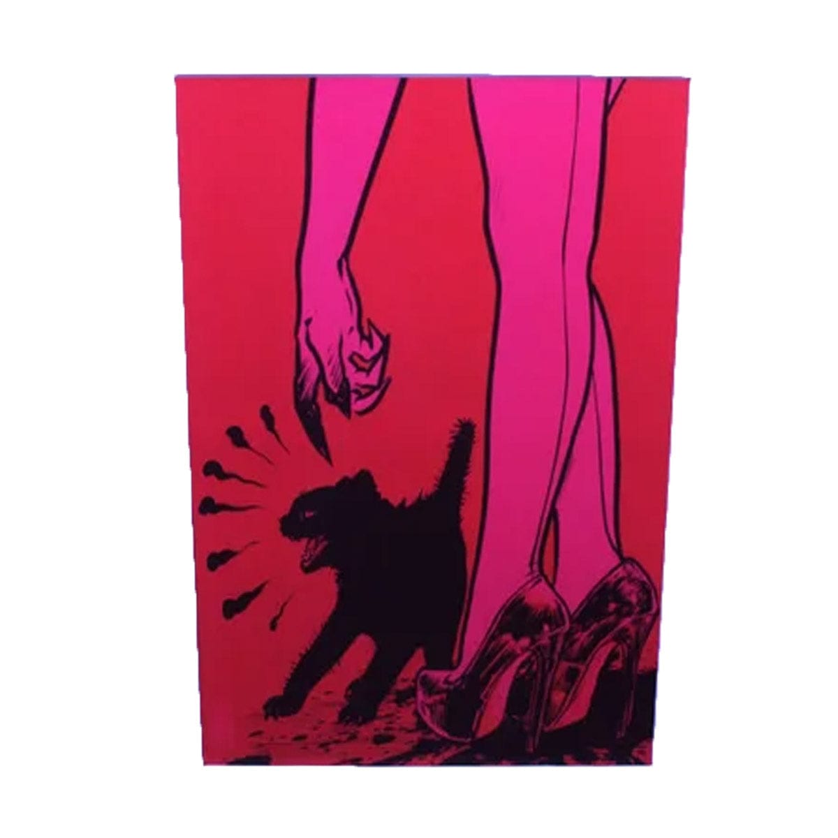 Godmachine Signed 'Kitty' Lithograph Print - Limited Edition Art for Home Decor, Gifts & Collectibles