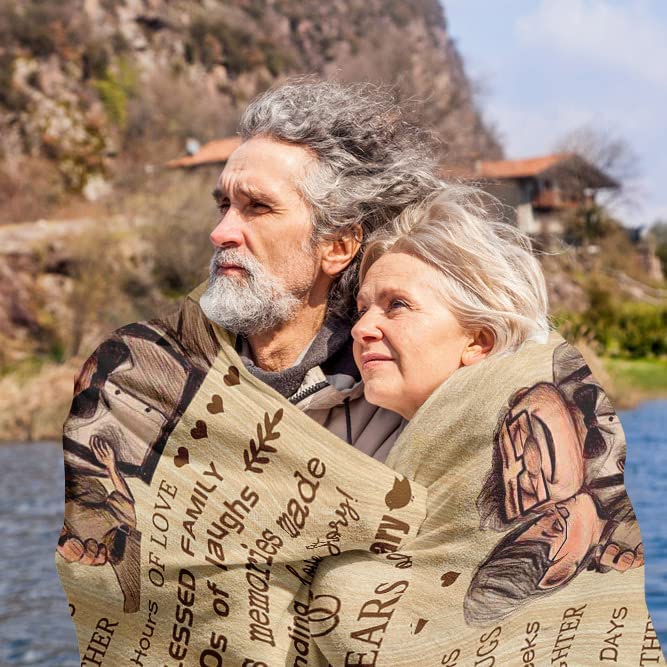 40th Anniversary Blanket Gift for Couples - 80