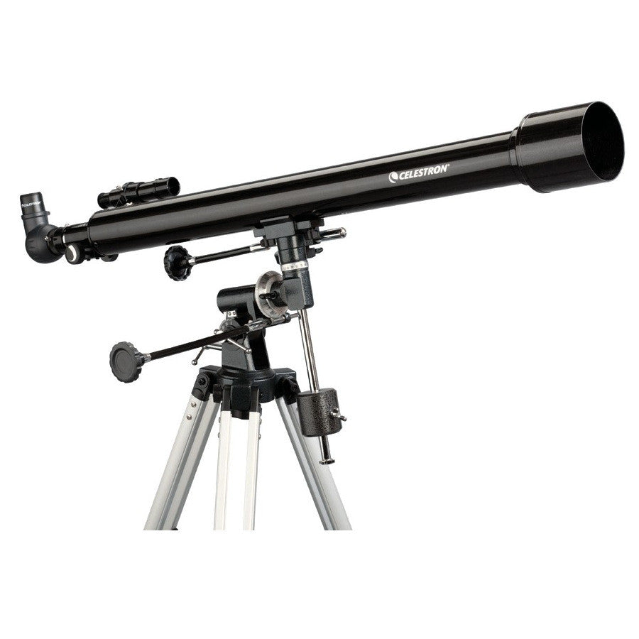Celestron PowerSeeker 60 EQ Telescope - 60mm Aperture Refractor Telescope with Equatorial Mount for Astronomy Beginners | Perfect for Stargazing, Moon Observation & Astrophotography