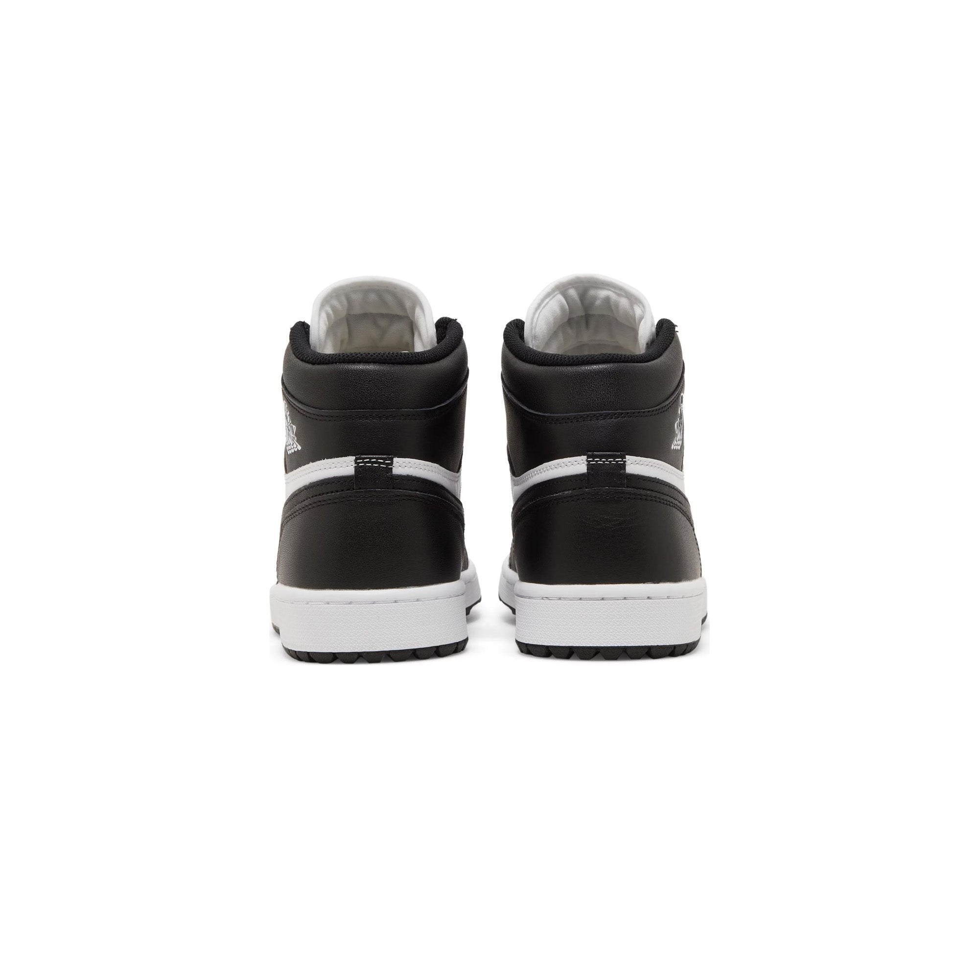 Air Jordan 1 Retro High Golf Shoes 'Black White' - Men's Basketball Sneakers for Golf & Streetwear (2023 Release) - Perfect for Golf Courses, Casual Wear & Sneaker Collectors