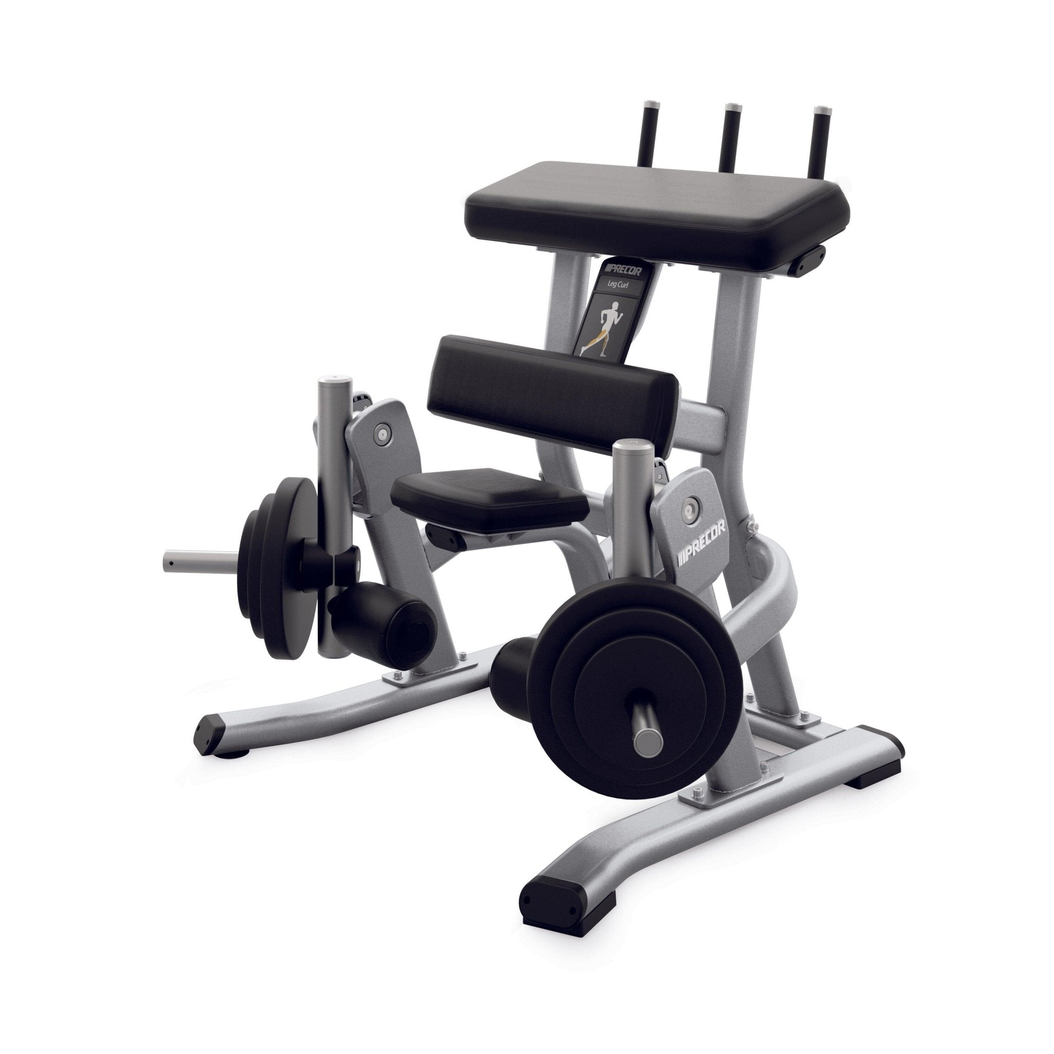 Precor Discovery Series Leg Curl Machine (DPL561) - Professional Gym Equipment for Home & Commercial Use - Perfect for Leg Workouts & Strength Training