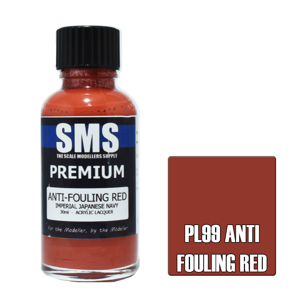 Premium 30ML Anti-Fouling Red Acrylic Airbrush Paint - High-Quality Lacquer for Model Kits, DIY Crafts & Automotive Touch-Ups