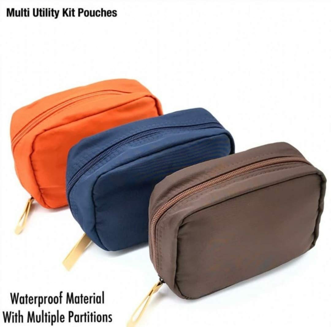 MS Personality Cosmetic Bag for Women - Waterproof Makeup Pouch & Travel Toiletry Organizer Case - Perfect for Gym, Travel, and Daily Beauty Essentials Storage