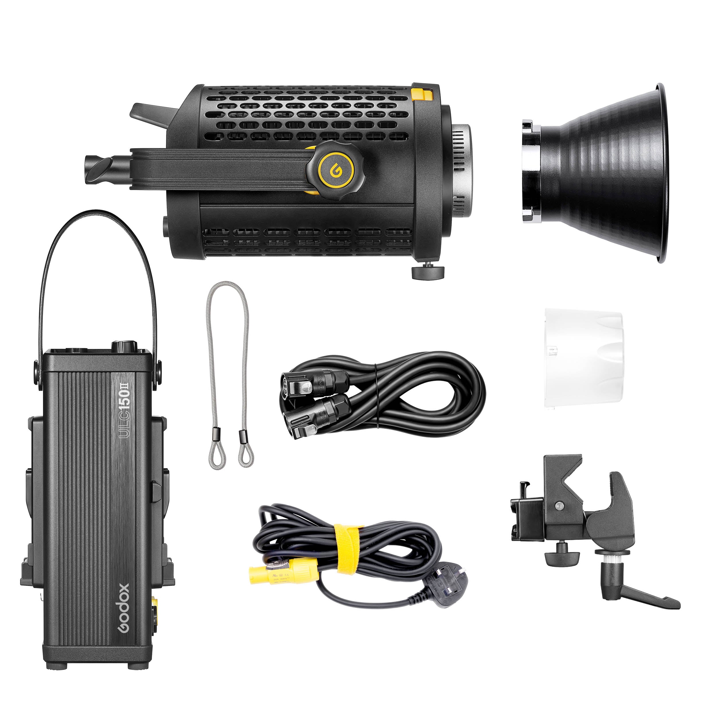 UL150II 160W Silent Fanless COB LED Studio Light - Daylight Balanced for Video & Photography - Perfect for YouTube, Vlogging, and Professional Studio Lighting