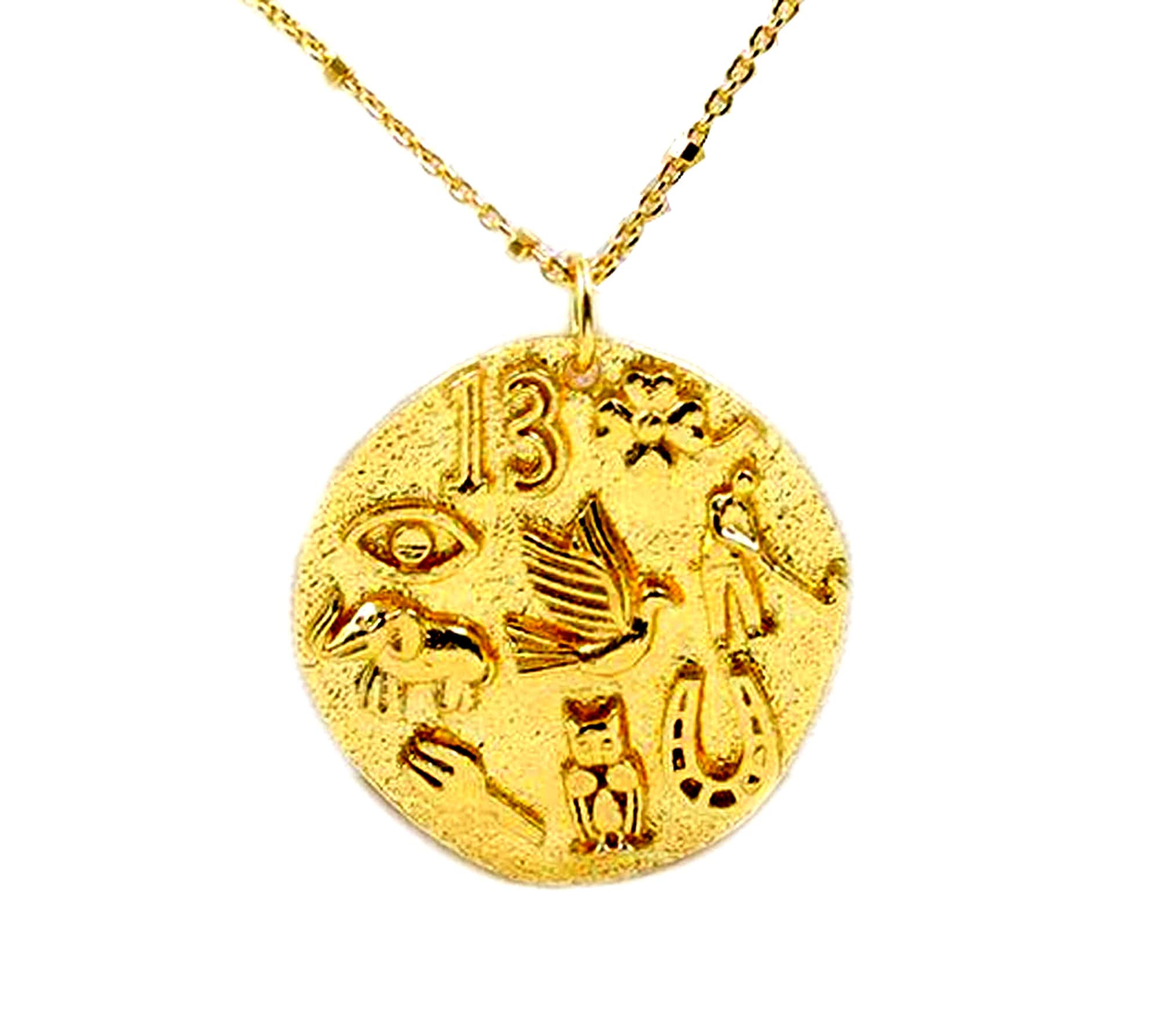 925 Sterling Silver Evil Eye Pendant Necklace - Gold Plated Good Luck Charm Jewelry for Protection, Birthday & Baby Shower Gifts | Spiritual Healing, Daily Wear & Special Occasions