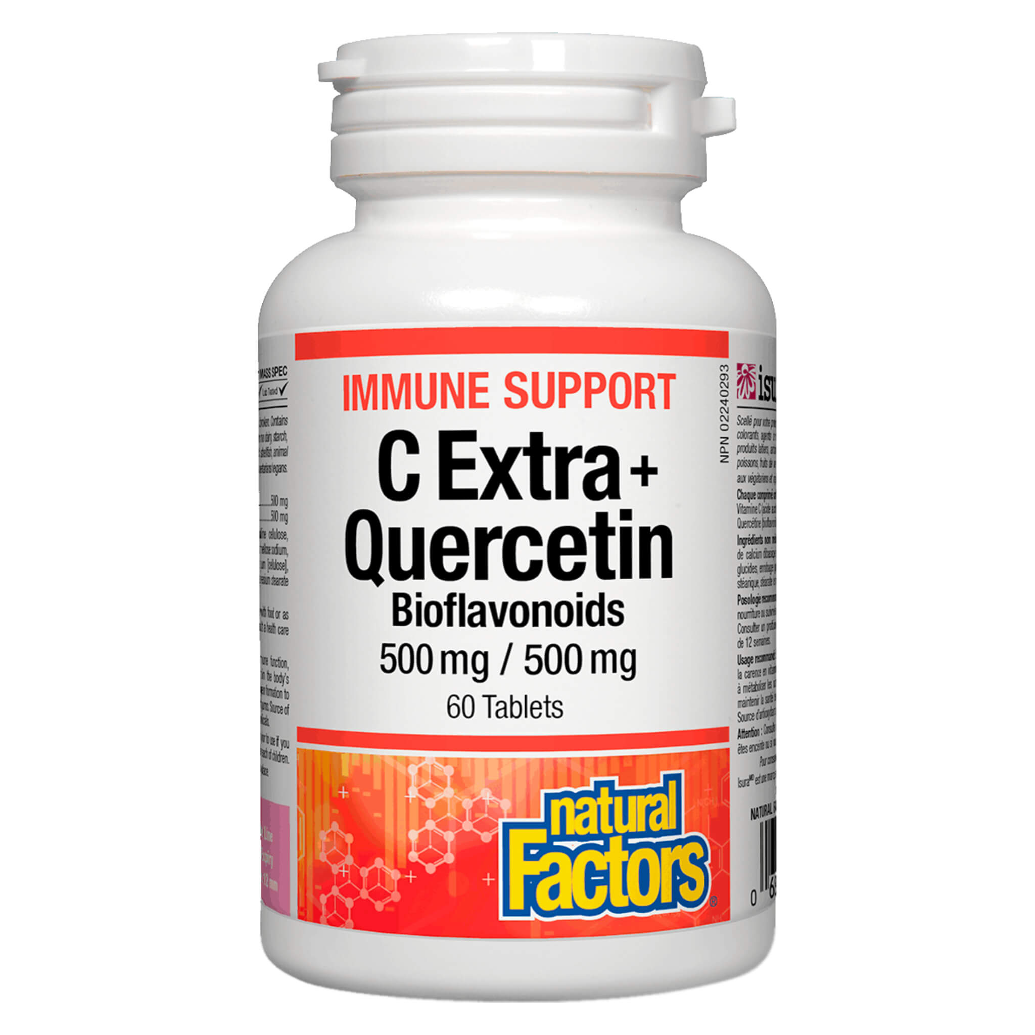 Premium C Extra 500mg with Quercetin 500mg - Immune Support Supplement for Adults - Boost Energy & Antioxidant Protection - Daily Wellness & Cold Season Defense