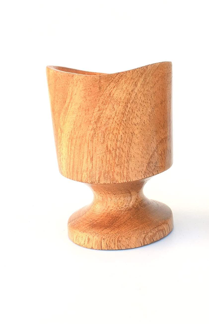 Organic Neem Wood Eye Wash Cup - Ayurvedic Healing for Eye Rinse & Cleansing | Natural Eye Care Solution for Dry Eyes, Irritation & Allergy Relief | Perfect for Daily Eye Hygiene & Ayurvedic Therapy