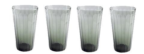 Premium Grey Pint Glass - Durable Barware for Beer, Cocktails & Home Brewing | Perfect for Pubs, Parties & Gifts