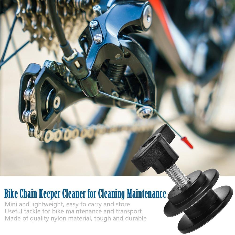 VGEBY Nylon Chain Keeper Holder - Bike Chain Maintenance Tool for Cleaning & Lubrication - Perfect for Bicycle Repair, Motorcycle Chain Care & DIY Bike Maintenance