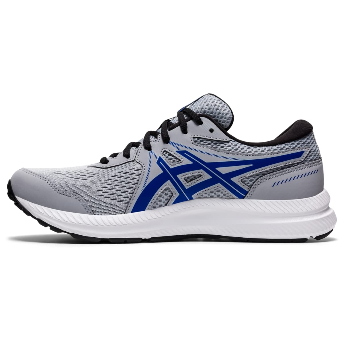 ASICS Men's Gel-Contend 7 Running Shoes - Lightweight Cushioned Athletic Sneakers for Jogging, Gym & Daily Wear - Breathable Mesh Comfort for Men's Training & Workout