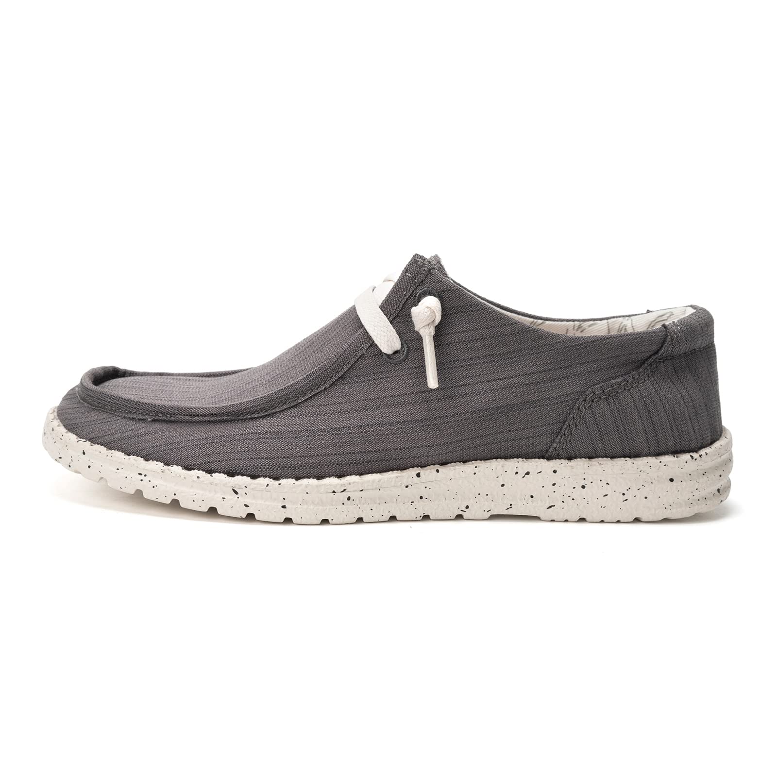 Women's Slip-On Loafers - Comfortable Canvas Walking Shoes for Casual Outdoors | Fashion Sneakers for Everyday Wear, Travel & Work