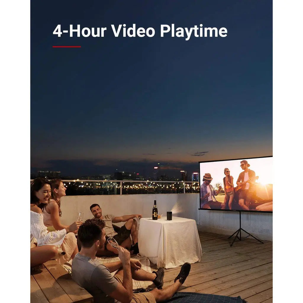 Nebula Apollo D2410 Portable Wi-Fi Mini Projector - HD 1080P Home Theater, Outdoor Movie Nights, Gaming & Business Presentations