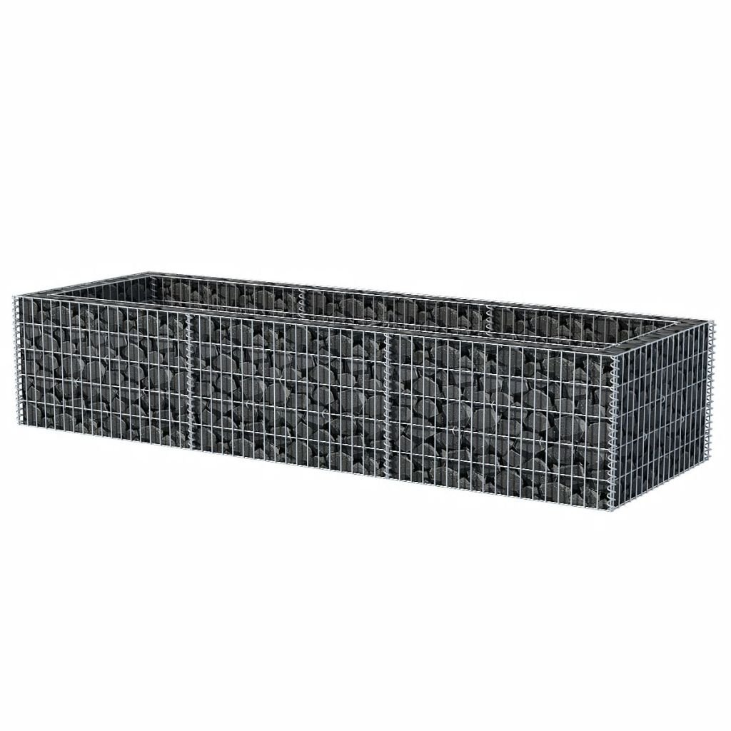 Galvanized Steel Gabion Raised Garden Bed Planter - 106.3