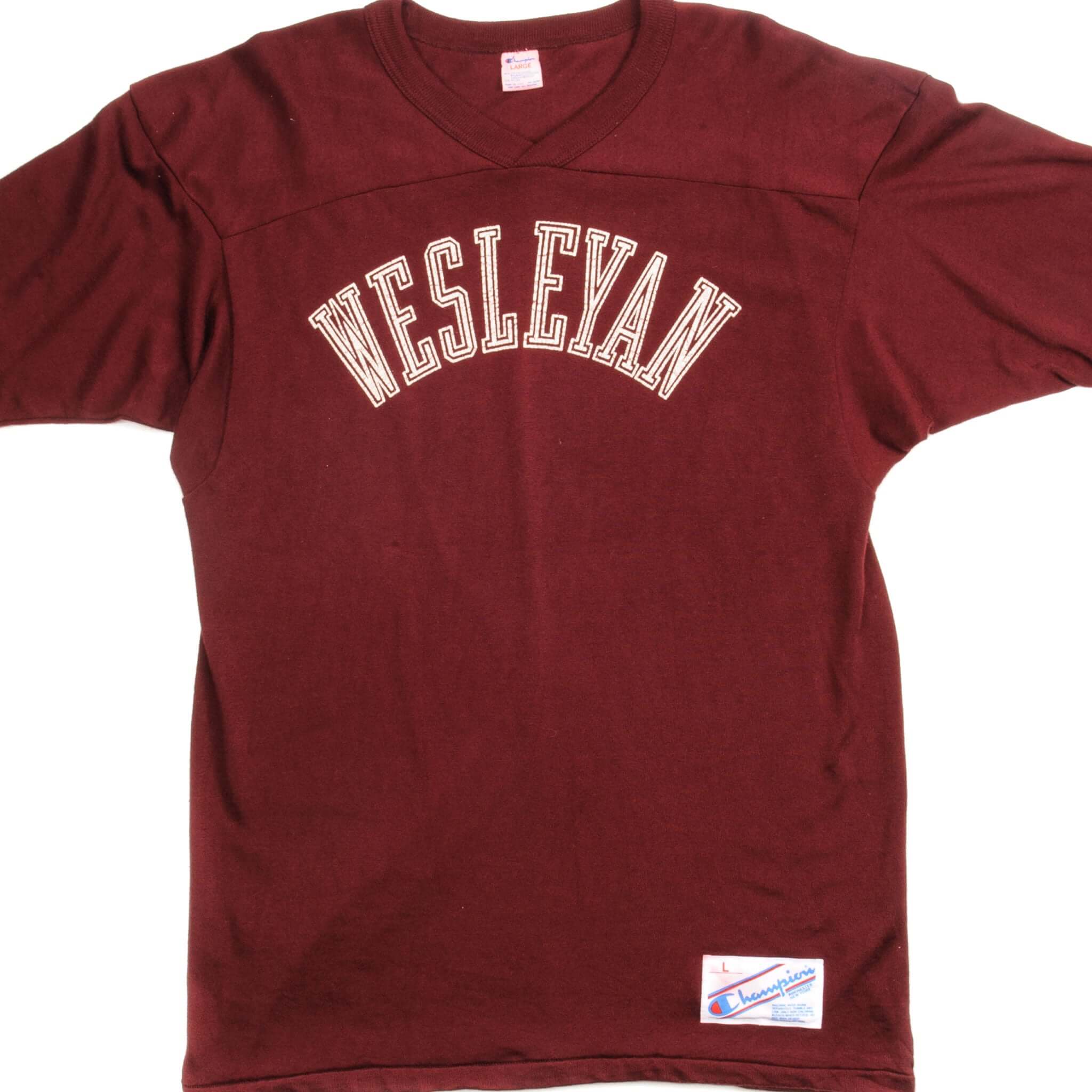 Vintage Champion Jersey 1980s 1990s Medium Size Made in USA - Retro Sportswear for Casual Wear & Street Style Fashion