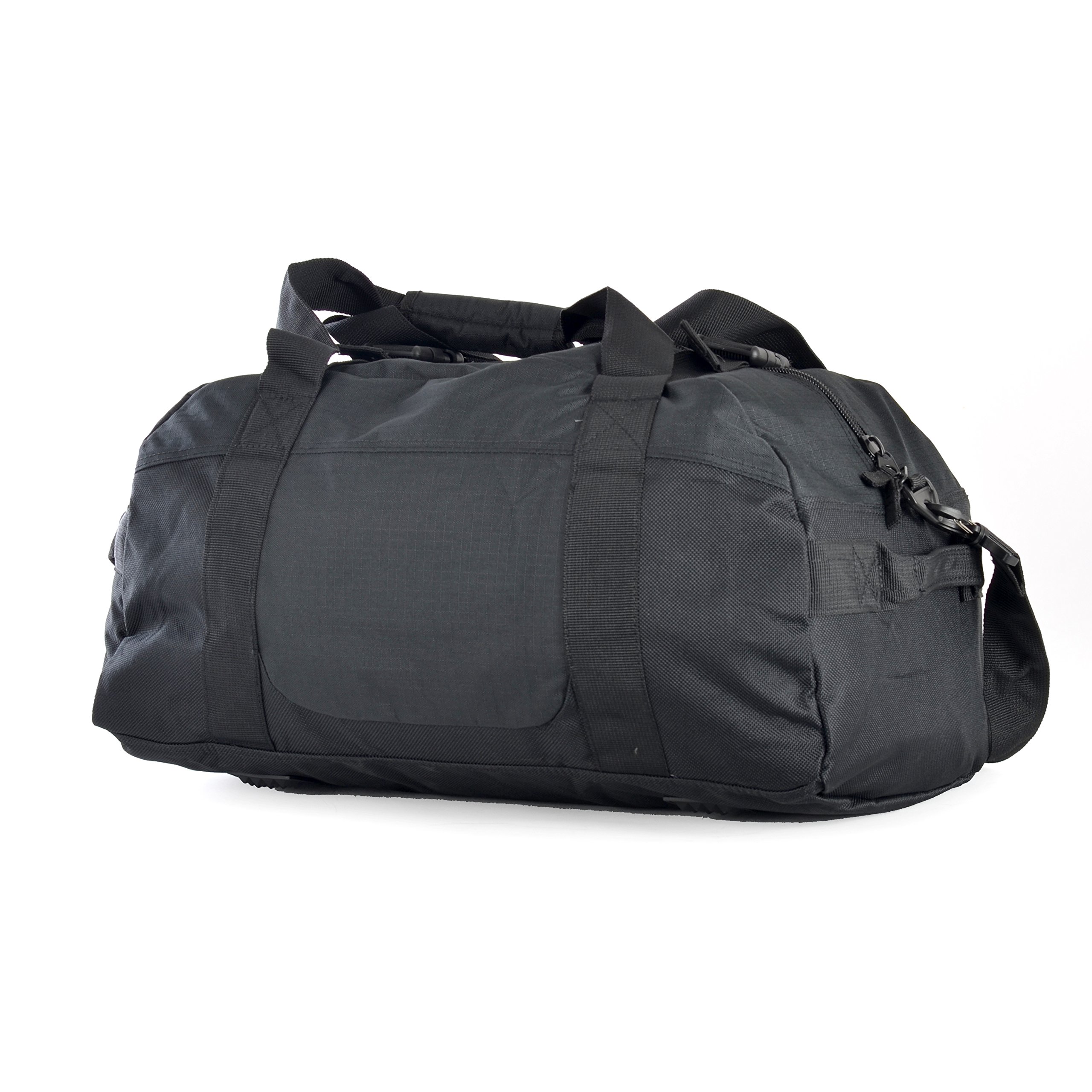 Olympia U.S.A. 21 Inch Large Sports Duffel Bag - Waterproof Gym Bag for Men & Women - Perfect for Travel, Workout, Sports Equipment Storage (Black)