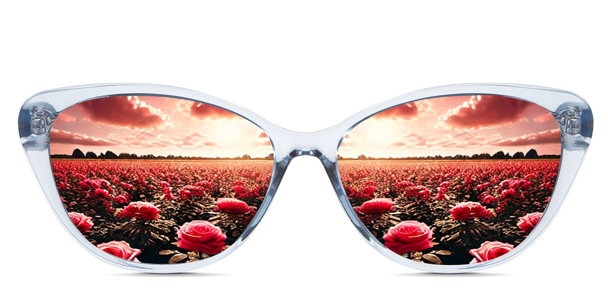 Amber Women's Prescription Sunglasses - UV Protection, Stylish & Comfortable for Driving, Outdoor Activities & Fashion