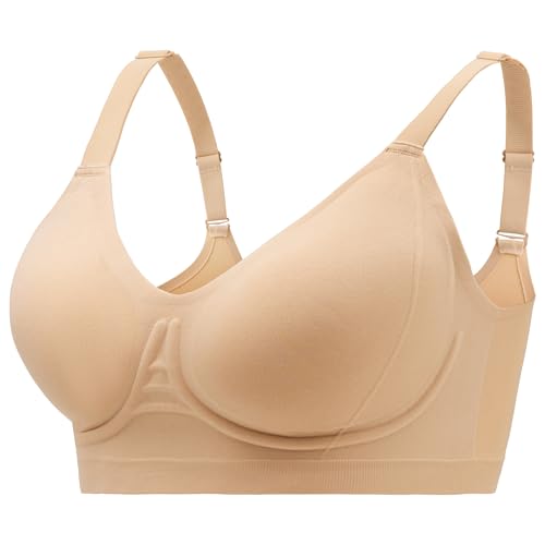 Beige V-neck