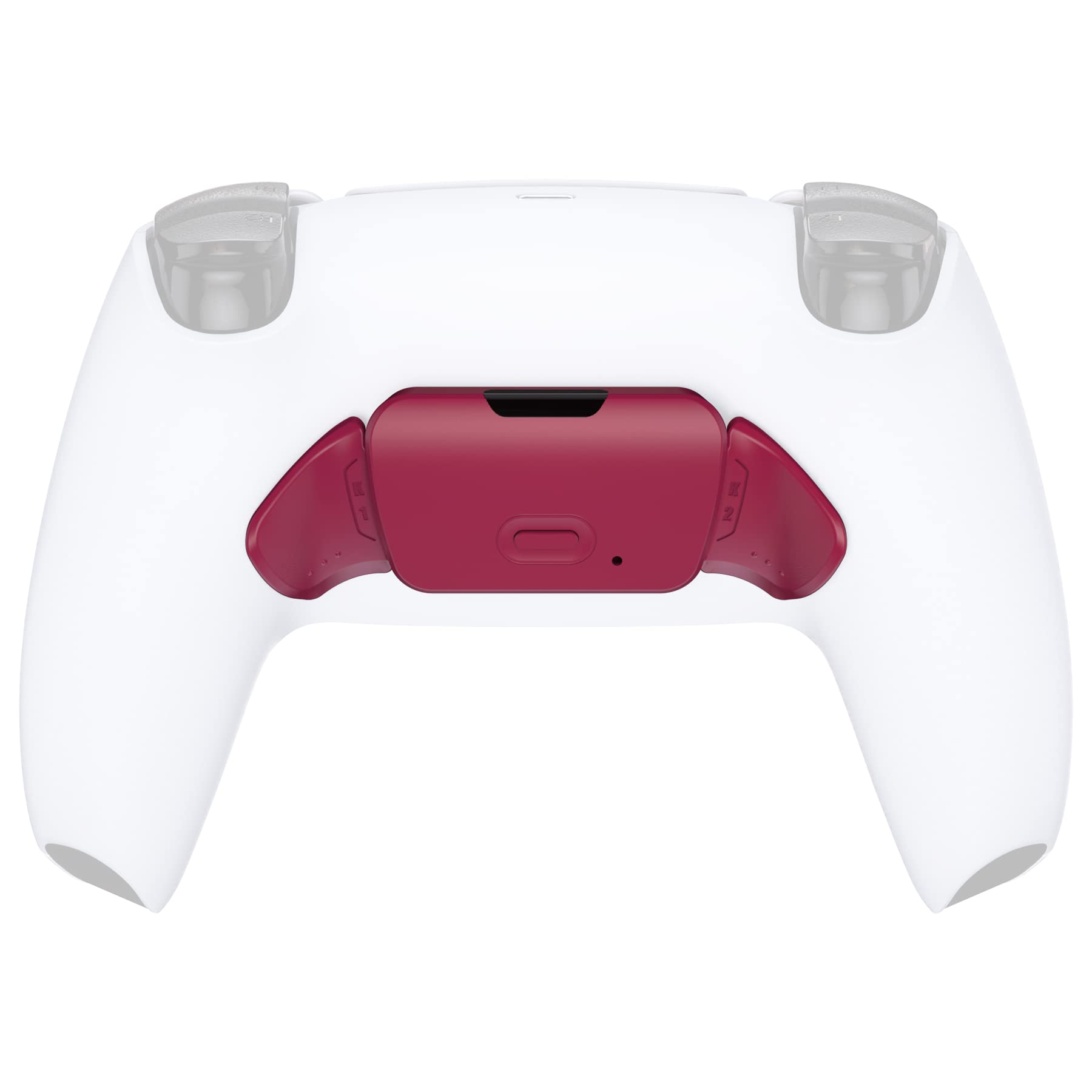 eXtremeRate RISE Remap Back Paddles for PS5 Controller - RISE/RISE2.0 Remap Kit with K1 K2 Replacement Buttons (Not Full Remap Kit) in Cosmic Red - Enhance Gaming Performance for FPS, Racing & Action Games