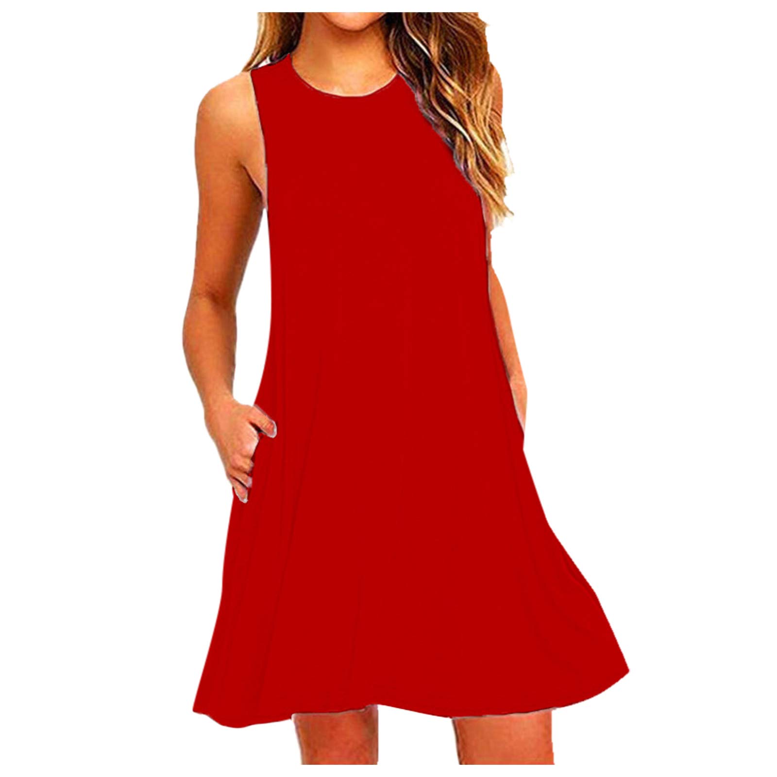 2024 Women's Spring & Summer Floral Print Suspender Sundress - Casual Sleeveless Tank Beach Dress for Vacation, Picnic & Outdoor Activities