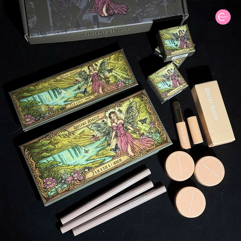FARASHA Chameleon Glow Butterfly Eyeshadow Palette - 12 Color Shifting Makeup Set for Party, Halloween & Special Occasion | Vegan & Cruelty Free
