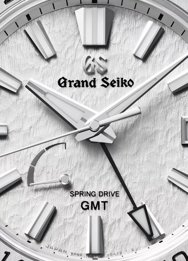 SBGE285 Evolution 9 Spring Drive GMT 41mm Grey Stainless Steel Bracelet Watch - Perfect for Business Travel & Luxury Timekeeping