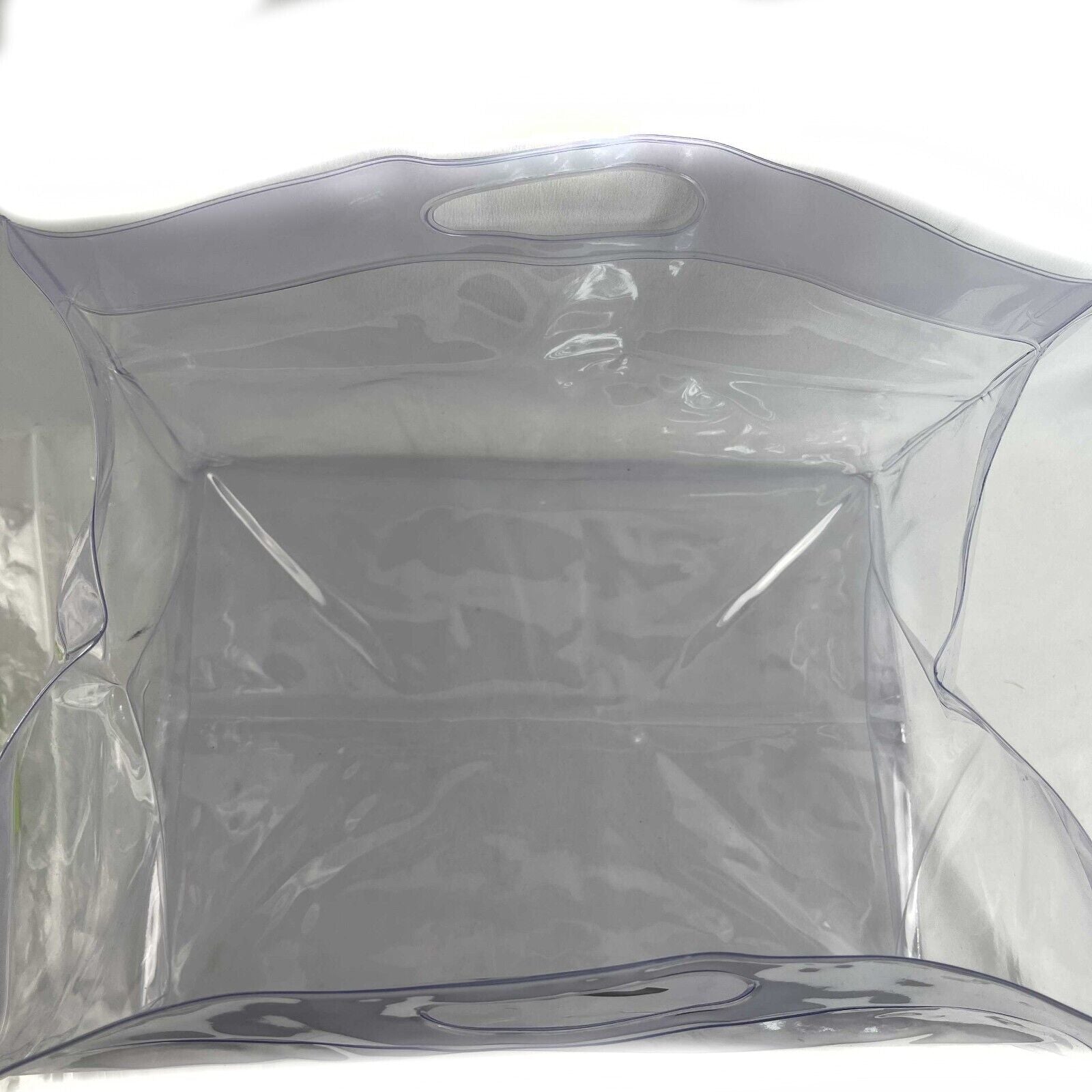 Chanel PVC Clear CC Logo Shopping Tote Bag - Rare Designer Handbag for Women | Perfect for Everyday Use, Travel & Luxury Fashion Accessories
