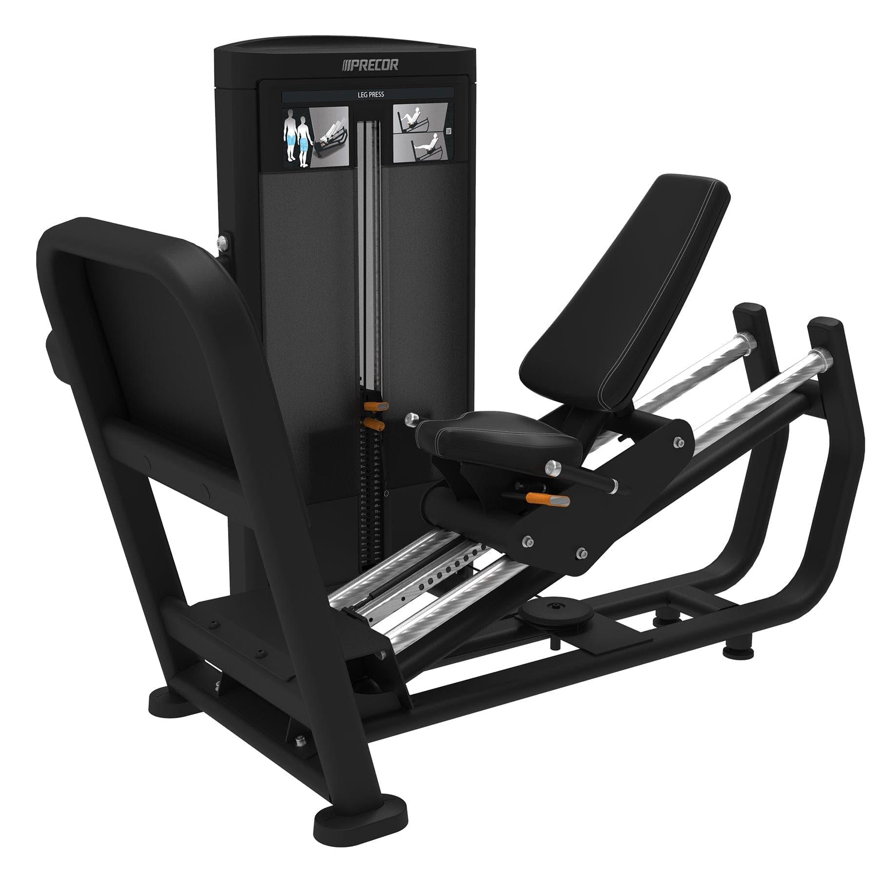 Precor Resolute Series Leg Press Machine (RSL0602) - Heavy Duty Gym Equipment for Home & Commercial Use - Perfect for Strength Training & Leg Workouts