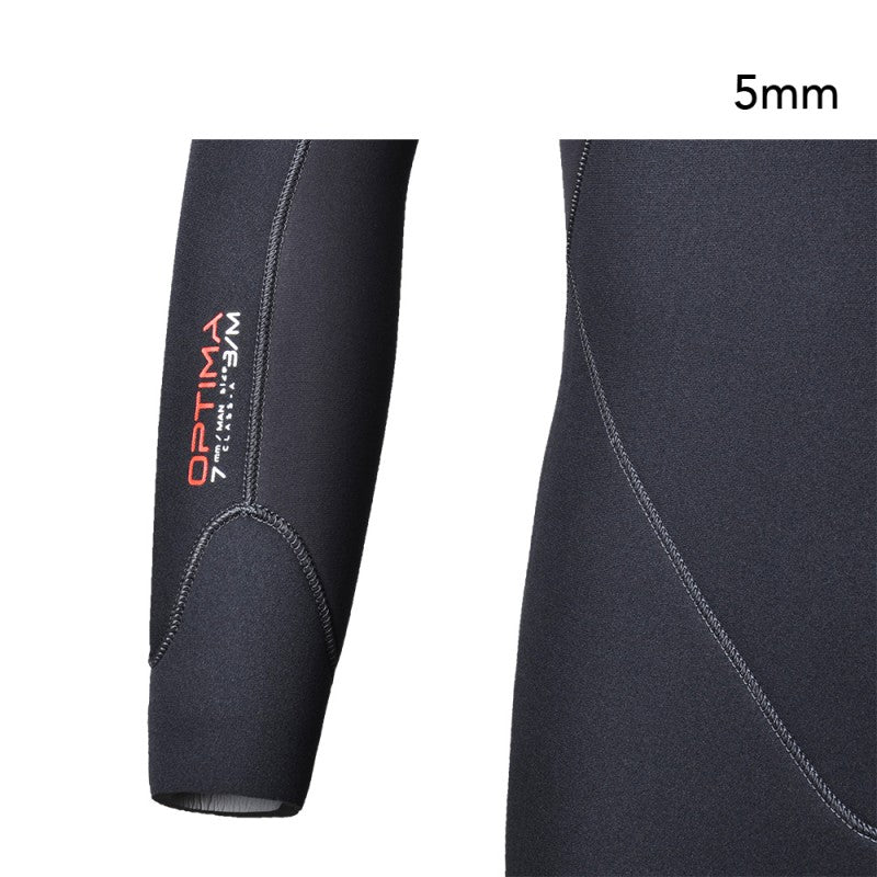 Beuchat Optima 5mm Men's Wetsuit - Premium Neoprene Scuba Diving & Snorkeling Gear for Warm Water Adventures