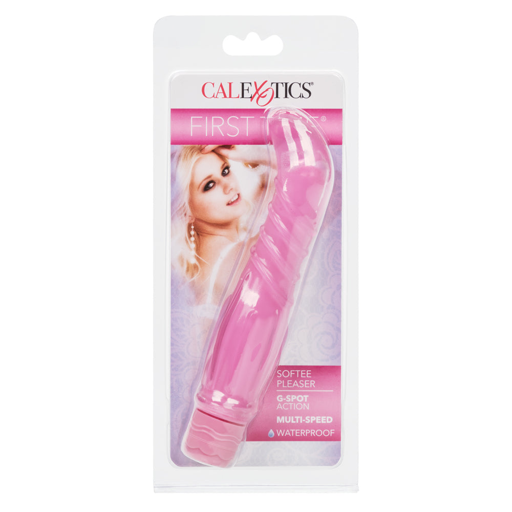 Premium Soft Silicone G-Spot Vibrator with Spiral Textures - First Time User Friendly, Waterproof & Rechargeable - Perfect for Solo Play & Couples Intimacy