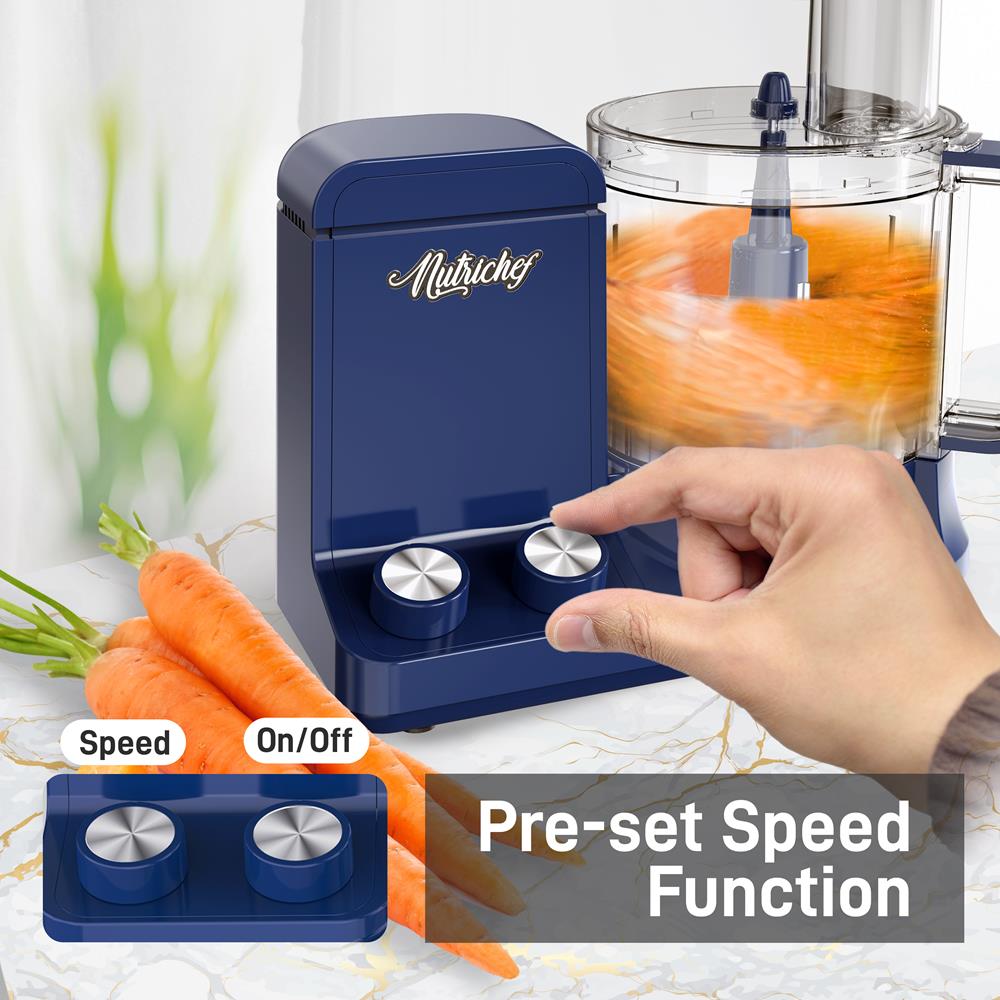 Best Multifunction Food Processor for Home Kitchen - Powerful Blender, Chopper & Mixer for Cooking, Baking & Meal Prep