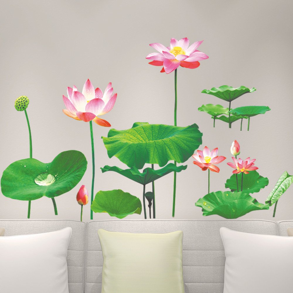 Removable Vinyl Wall Decals - 1PC Simulation Home Decor Stickers for Bedroom, Living Room & Nursery | Easy Peel & Stick Wall Art Mural