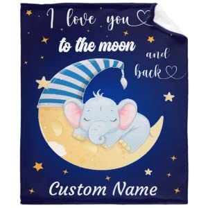 Moon Stars Elephant Baby