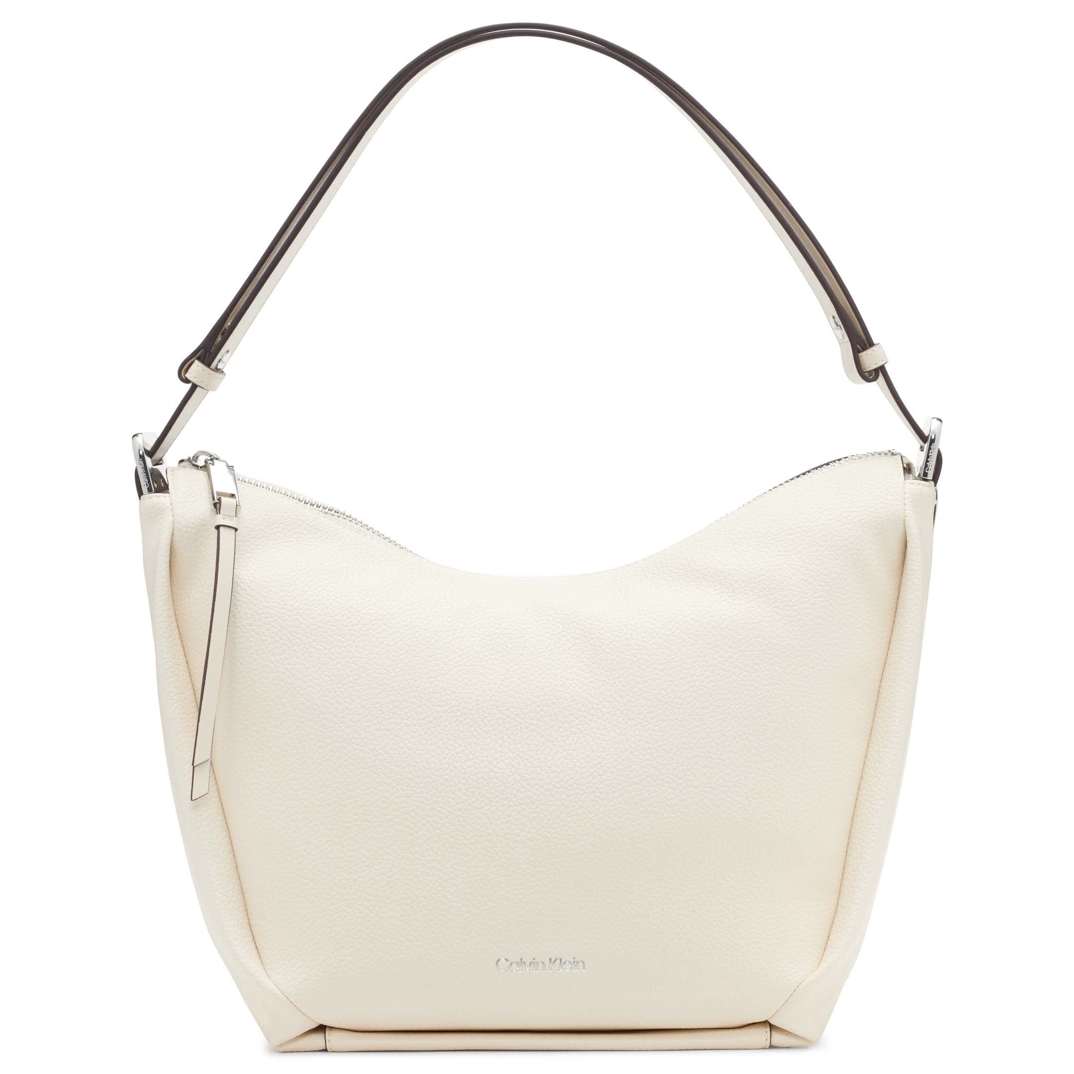 Calvin Klein Prism Top Zip Convertible Hobo Shoulder Bag for Women | Fashionable Crossbody & Tote Purse | Perfect for Work, Travel & Everyday Use