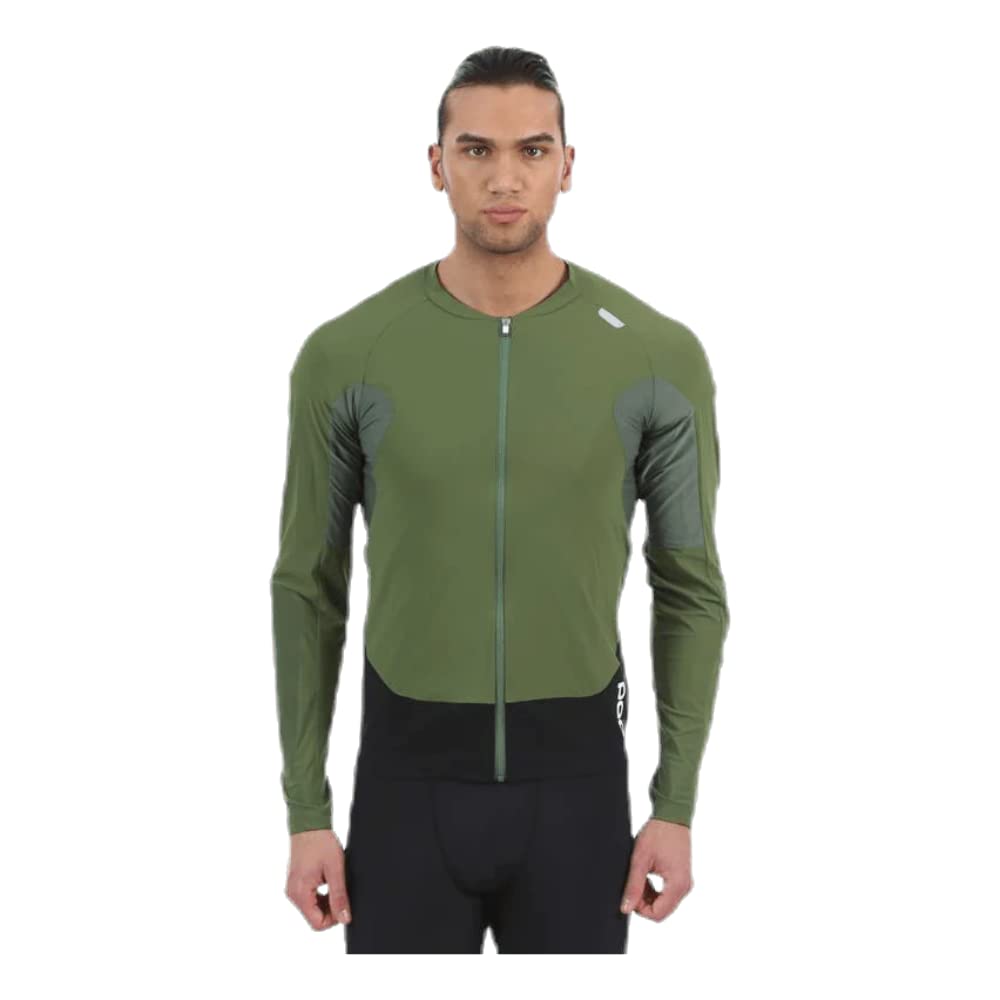 POC Resistance Pro Enduro Long Sleeve MTB Jersey - Septane Green - XLarge Size - Perfect for Mountain Biking & Enduro Racing