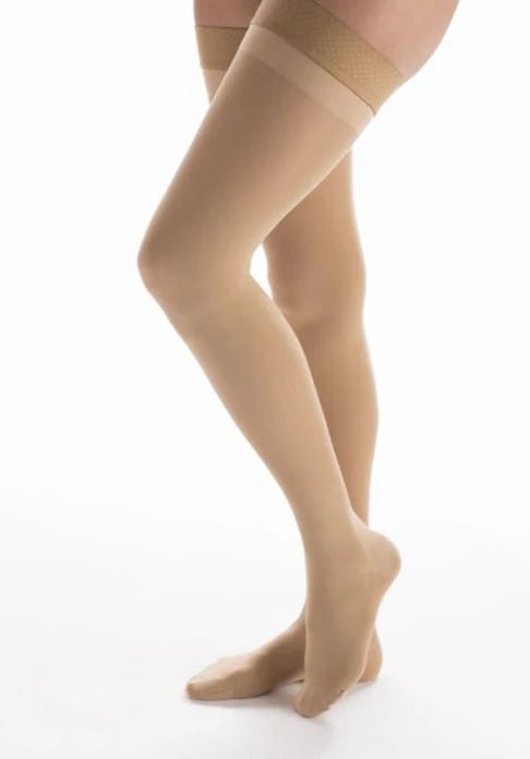 Premium High Support Compression Stockings - Medium Compression Level for Varicose Veins & Swelling Relief - Ideal for Nurses, Travelers & Pregnant Women
