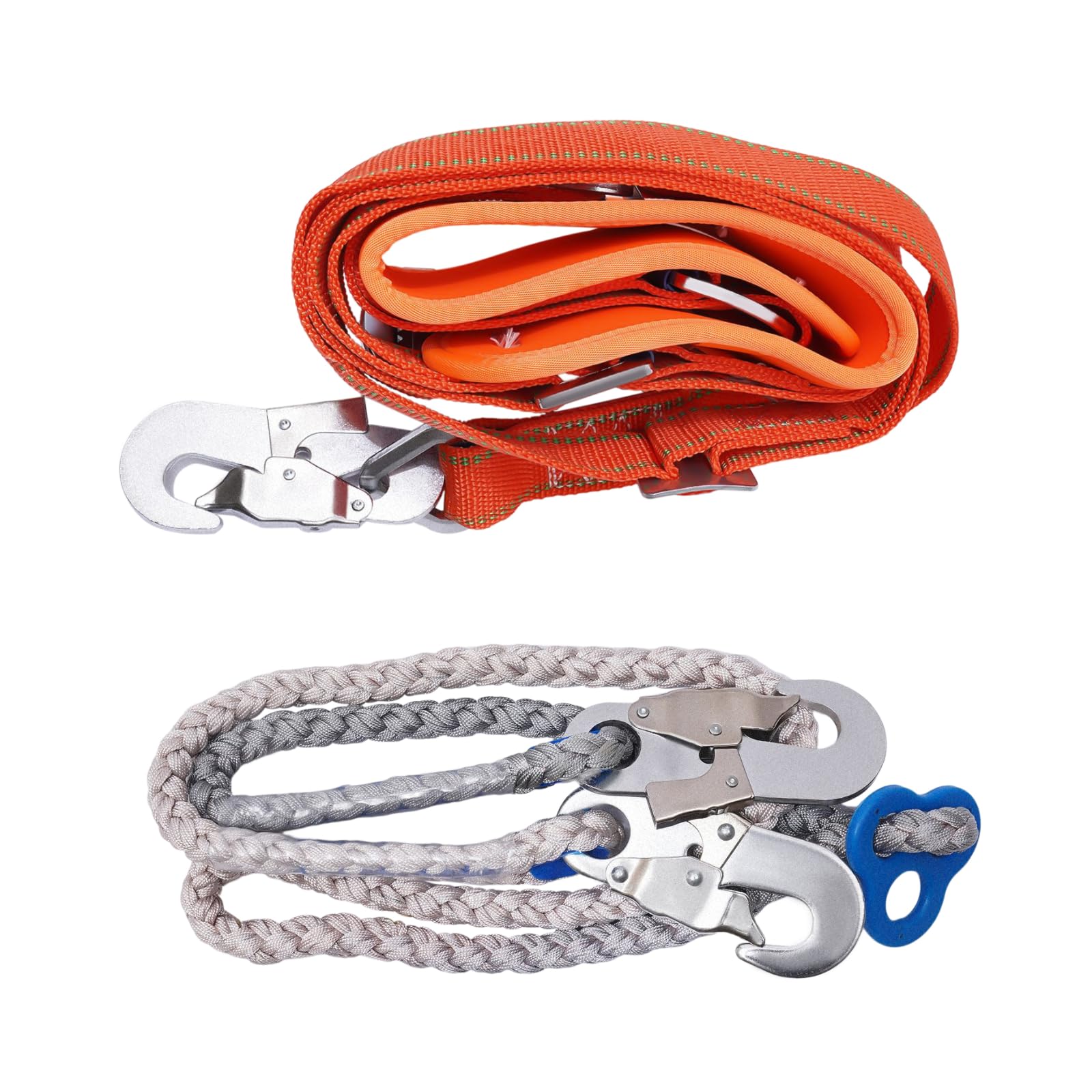 Tree Climbing Spikes Set - Adjustable Tree Climbing Gear with Steel Spikes & Comfortable Straps for Arborists, Loggers & Tree Trimming Professionals | Perfect for Tree Removal, Pruning & Maintenance Work
